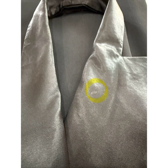 Joseph Ribkoff Black Halter Blazer Dress 2in1 Sheer Overlay Sheer Sleeve Size 10 - Picture 7 of 16